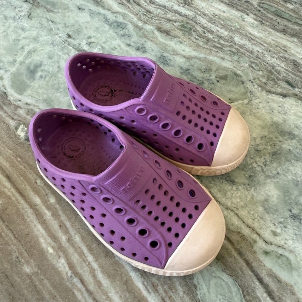 Native Shoes Kids Lavender Water Shoes